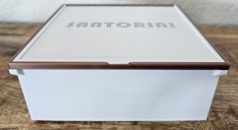 Santorini - Lid Locking Mechanism & 3rd Level Orientation Guides