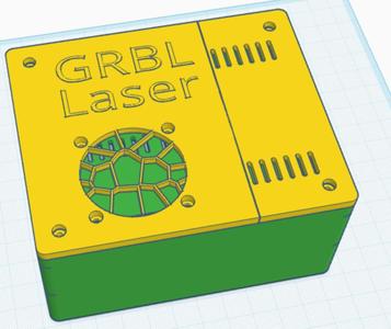 GRBL Laser Control Case – Enclosure for Doesbot CNC Board (GRBL 1.1, A4988)