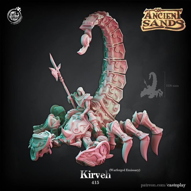 Kirveh (Warforged Emissary) (Pre-Supported)