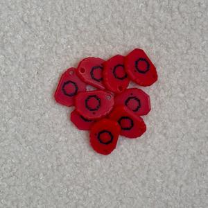 Tibia Great Fireball Rune Keychain (NO AMS)