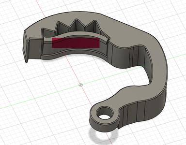 CPAP (20mm) clamp for watercooling and cable loom