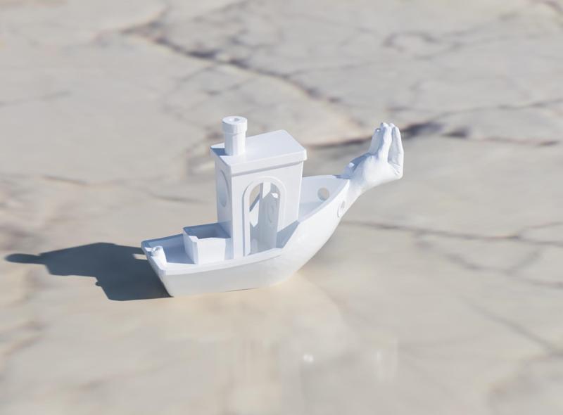 Benchytaliano, Benchy with italian hand gesture