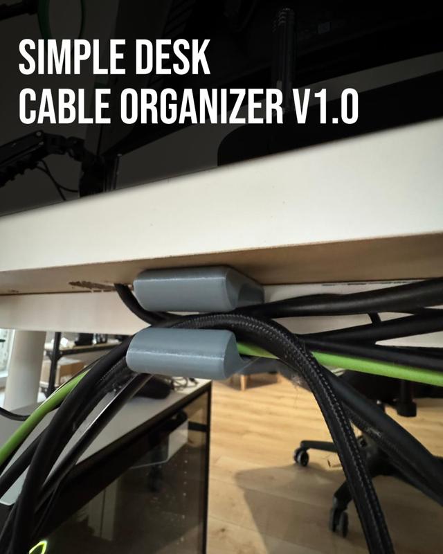 Simple cable organizer v1.0