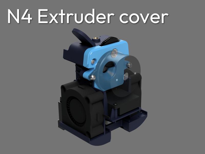 Neptune 4 series extruder cover