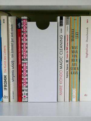 Slim File & Magazine Holder for IKEA Billy Shelf