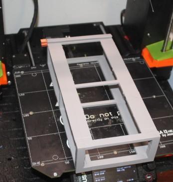 Riser for MK Prusa Printers to print on fabric