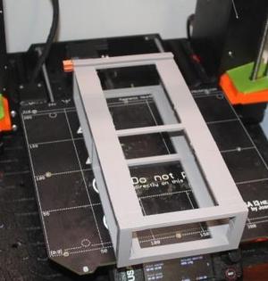 Riser for MK Prusa Printers to print on fabric
