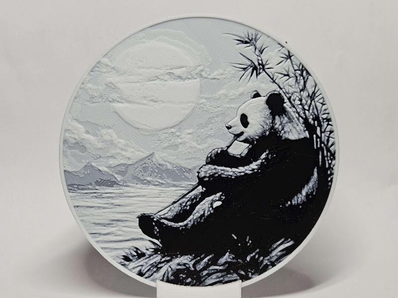 Cute Panda Coaster
