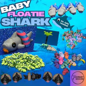 Baby Floatie Shark Flexi  *NO AMS NEEDED*