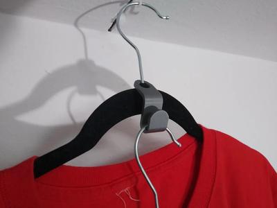 Coat Hanger Hook Attachment