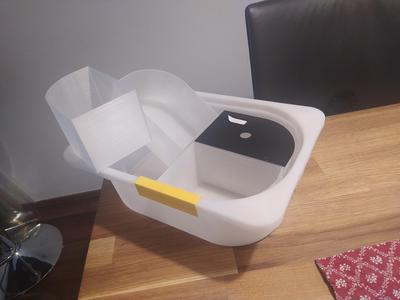 Trofast Small: Compartment, Lid and Sign