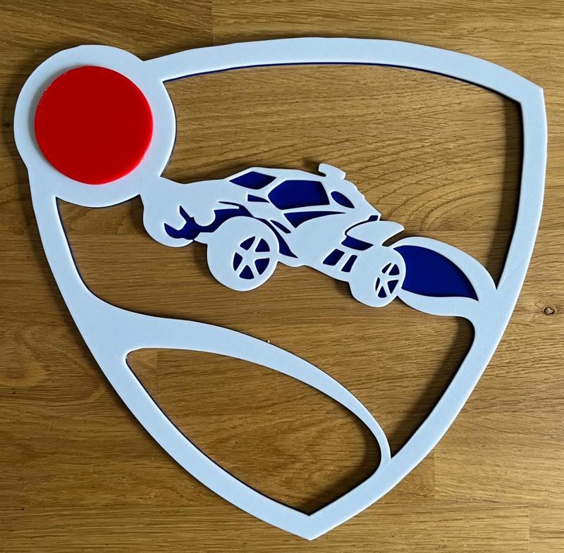 Rocket League Logo single piece