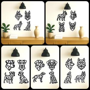 pack of 20 dogs Lowpoly