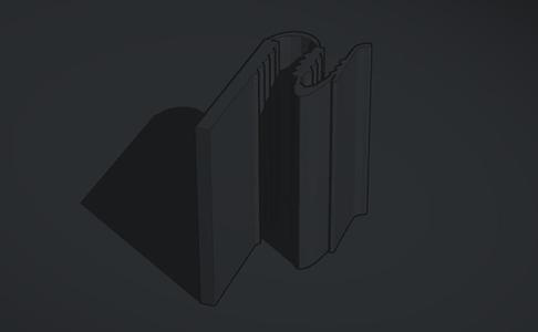 Simple filament clip