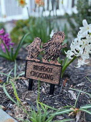 Bigfoot Crossing Garden Sign Stake