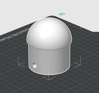 Outdoor umbrella holder safety plug