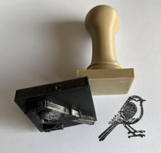 A Bird Stamp and Handle