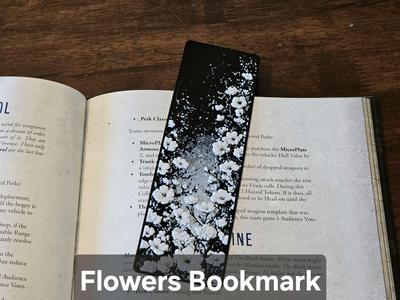 Flowers Bookmark