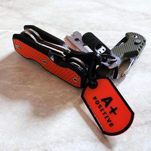 KEYCHAIN - Blood Type (Dog Tag Format)