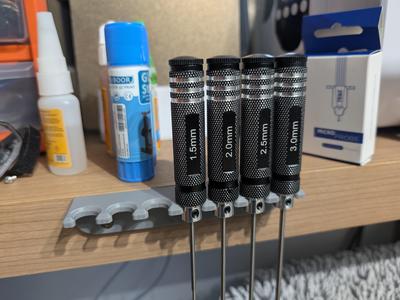 Allen Hex Driver Wall Mount