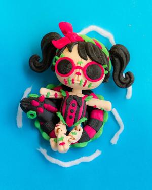 Creepy Doll Sand and Waves