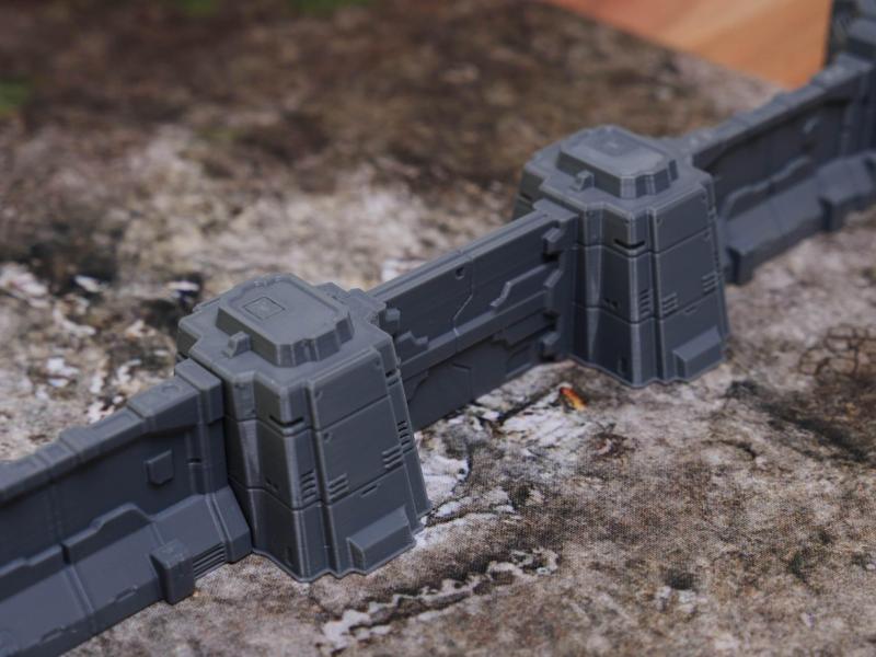 Gate: Closed Sci-Fi - Wall Set