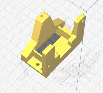 Fan swivel oscillator mount for JHE FW40-A4(JH)
