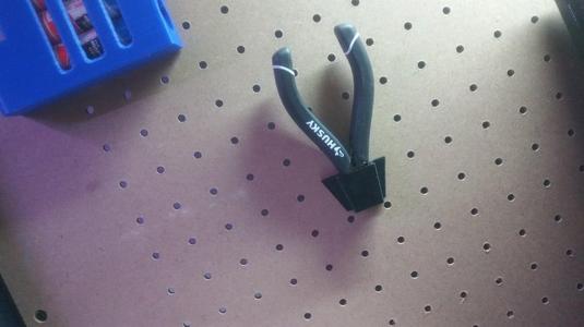 Filament Cutter Pegboard Holder