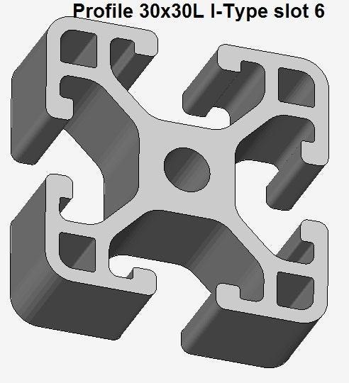 Aluminium Extrusion Profiles, 55 Typs STL files