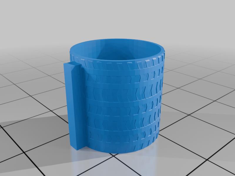 Circular Knob with 18 threads
