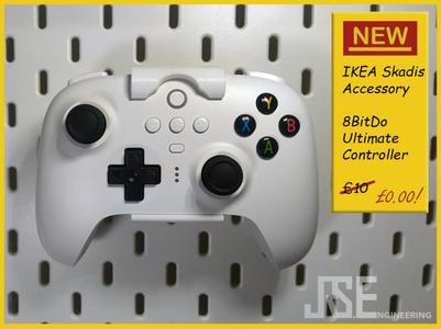 IKEA Skadis Holder 8BitDo Ultimate