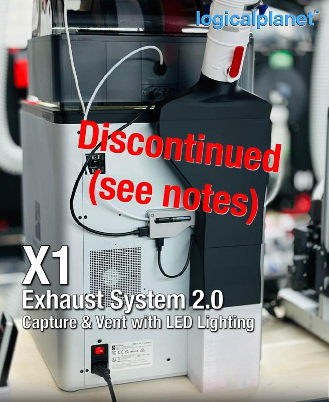 BambuLab X1 Series Capture and Vent Exhaust System
