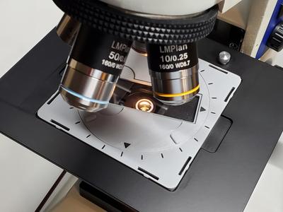 AmScope ME580 Microscope Rotating Stage Inserts
