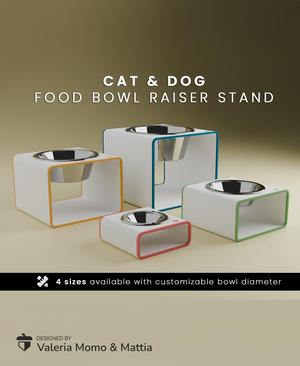 Cat & Dog Food Bowl Raiser Stand Ø