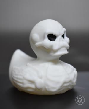 Halloween Skeleton Duck
