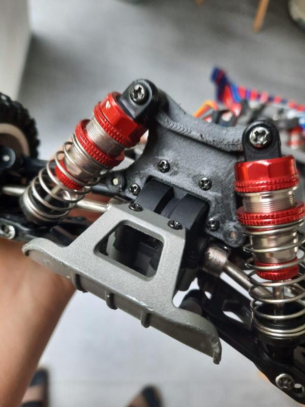 WLtoys 124008 - Front Shock absorber assembly - part 2711 (with shock protector)
