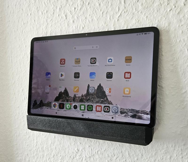 Tablet wall holder V1 - Really Stable!