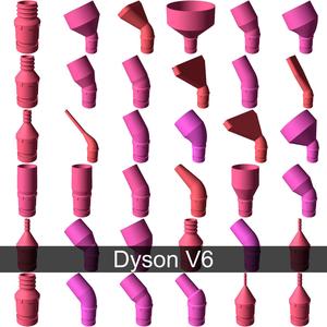 Dyson V6 hose attachments and nozzles
