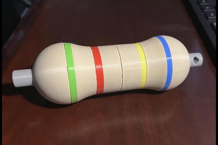 Handheld Resistor Twist Storage