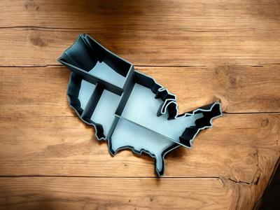 Desk organizer "U.S.A"