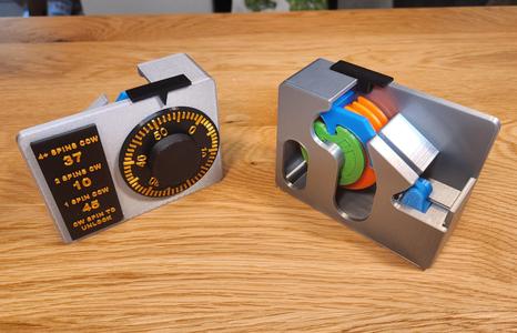 Bank Vault Combination Lock - Group 2 Vault Lock
