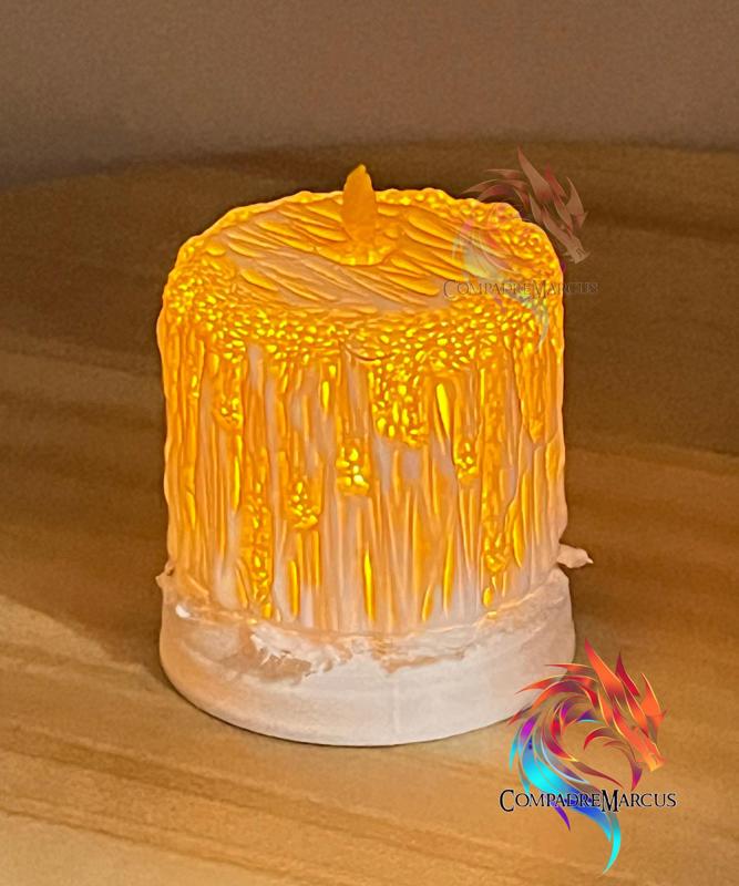 Candle Candle holder /  no supports / 3mf included