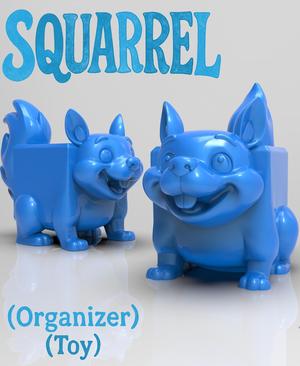 SQUARREL – Cute Squirrel Organizer