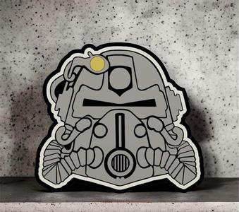 Fallout Brotherhood Of Steel LED Lamp