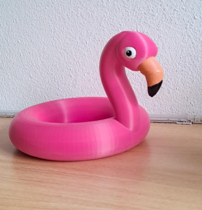 inflatable flamingo