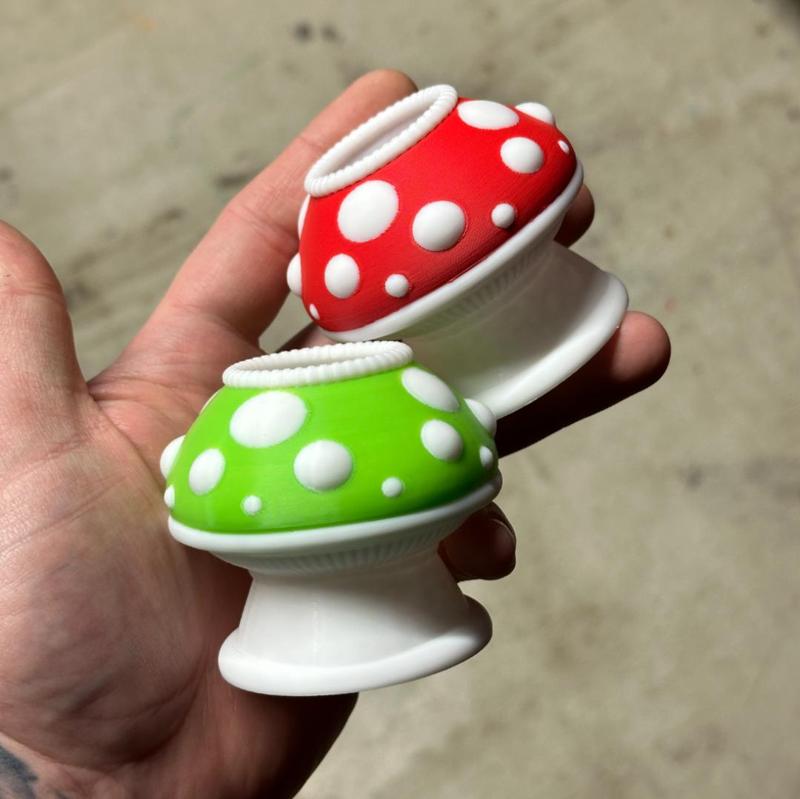 Mushroom Swab Holder - Pencil Organizer - Desk Toy