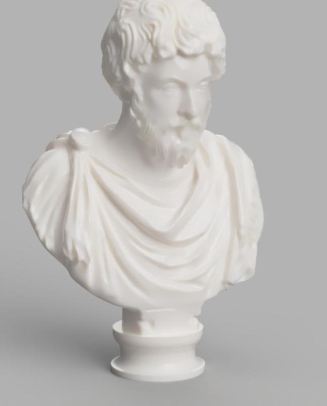 Bust of Roman Emperor Marcus Aurelius