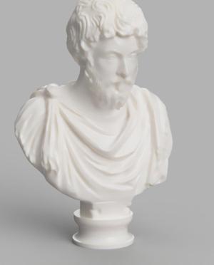 Bust of Roman Emperor Marcus Aurelius