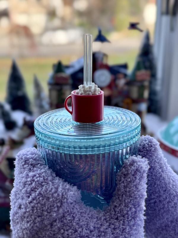 Hot Cocoa Straw Topper