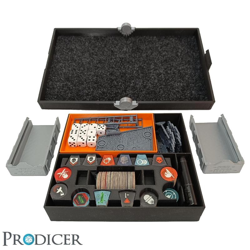 ProBox (K-Team HIVE) - Organizer and Dice Tray - combatible with Kill Team Hivestorm